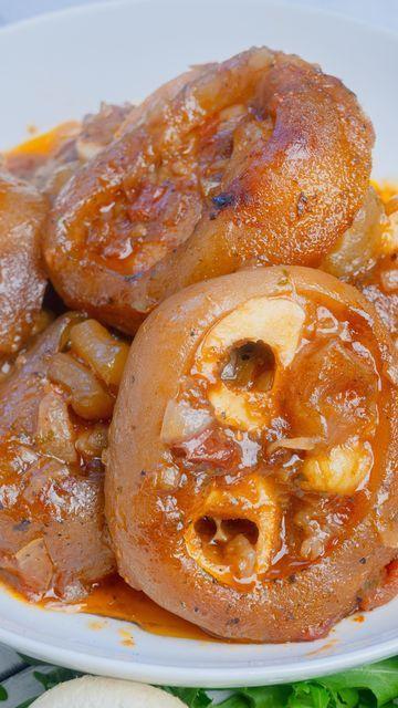 Cow foot or Tripe